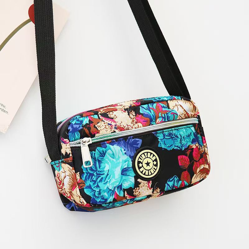 Flower Cloth Shoulder Messenger Bag