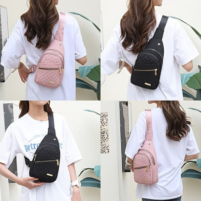 Women's Fashion Casual Solid Color Crossbody Bag