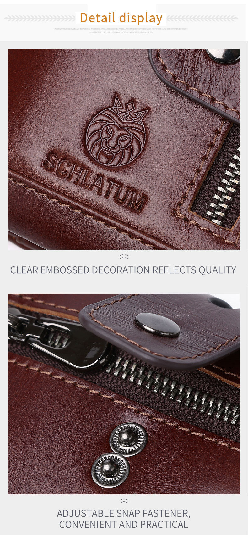 Full-Grain Leather RFID Wallet – Durable, Timeless & Secure