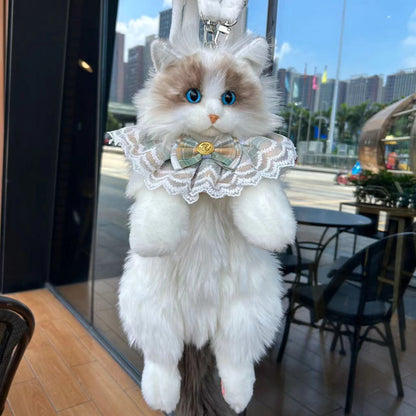 Realistic Ragdoll Cat Backpack