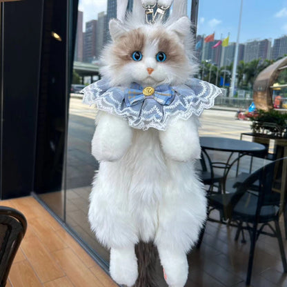 Realistic Ragdoll Cat Backpack