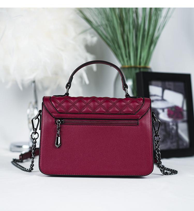 Quilted Single Shoulder Crossbody Bag - TOREVE