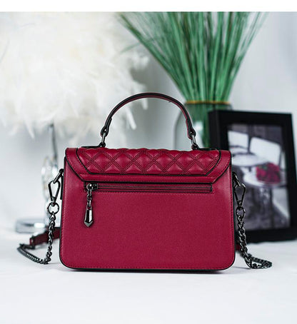 Quilted Single Shoulder Crossbody Bag - TOREVE