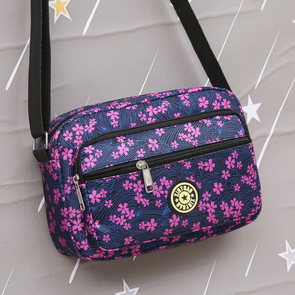 Flower Cloth Shoulder Messenger Bag