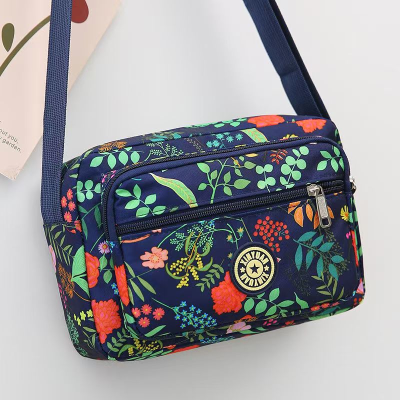 Flower Cloth Shoulder Messenger Bag