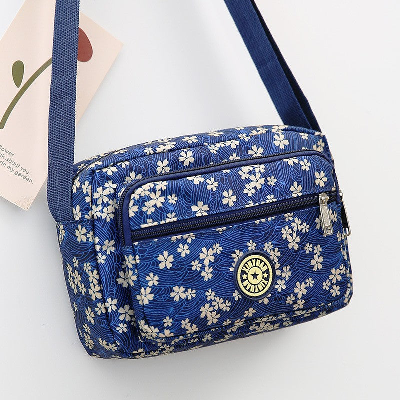 Flower Cloth Shoulder Messenger Bag