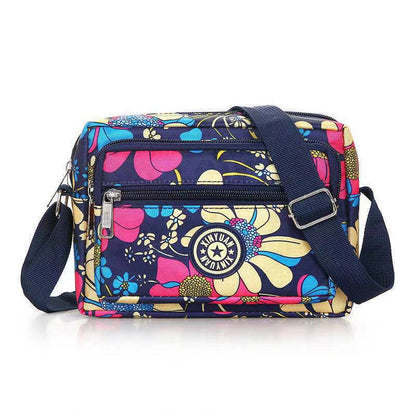 Flower Cloth Shoulder Messenger Bag