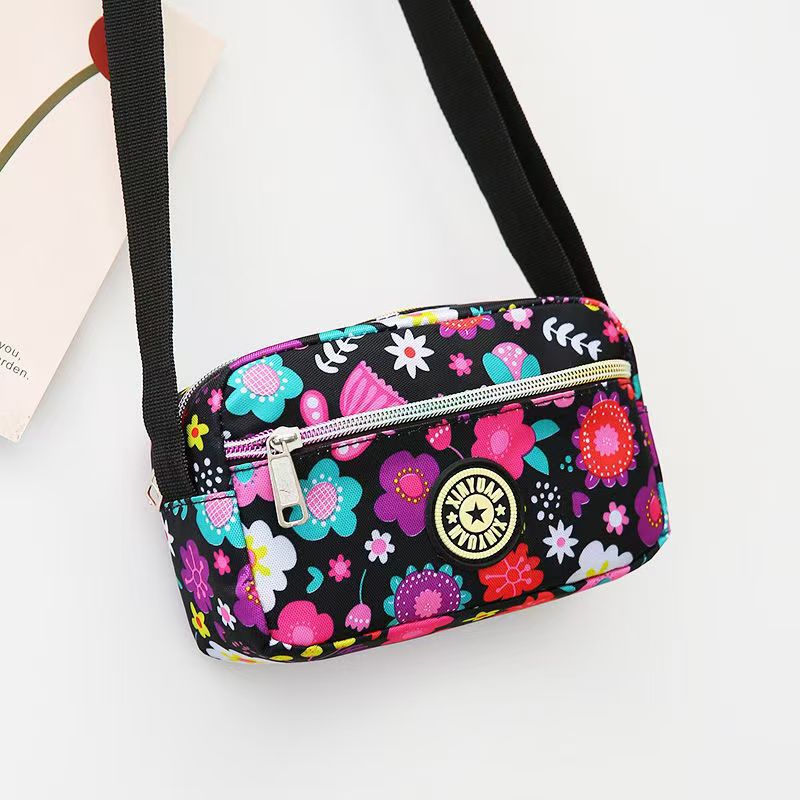 Flower Cloth Shoulder Messenger Bag