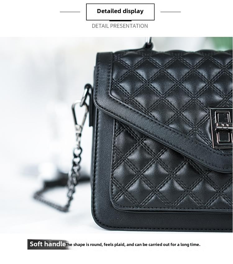 Quilted Single Shoulder Crossbody Bag - TOREVE