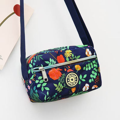 Flower Cloth Shoulder Messenger Bag