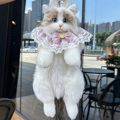 Realistic Ragdoll Cat Backpack