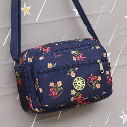 Flower Cloth Shoulder Messenger Bag