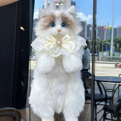 Realistic Ragdoll Cat Backpack