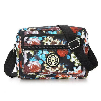 Flower Cloth Shoulder Messenger Bag