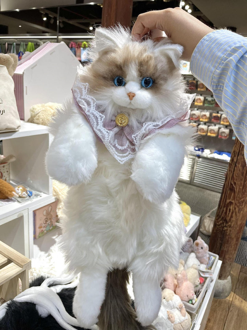 Realistic Ragdoll Cat Backpack