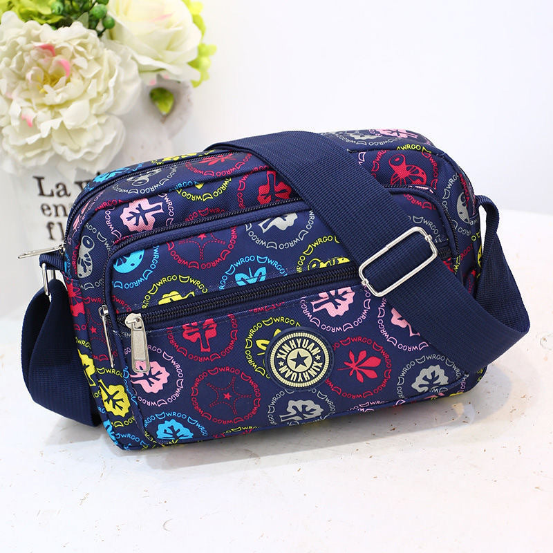 Flower Cloth Shoulder Messenger Bag