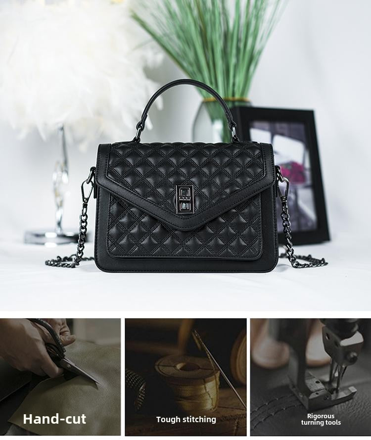 Quilted Single Shoulder Crossbody Bag - TOREVE