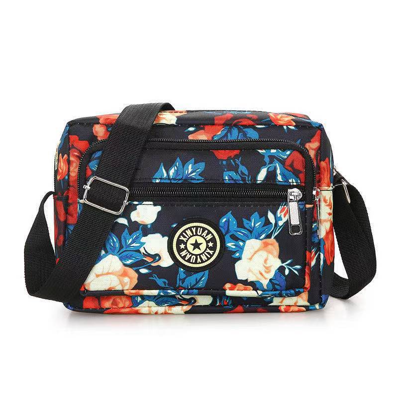 Flower Cloth Shoulder Messenger Bag