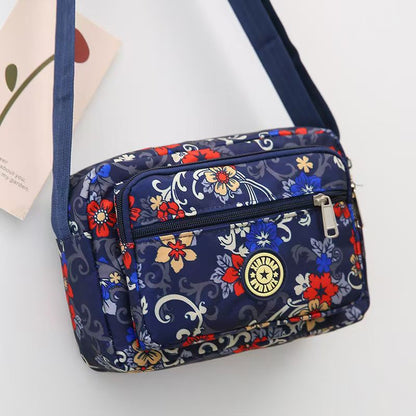 Flower Cloth Shoulder Messenger Bag