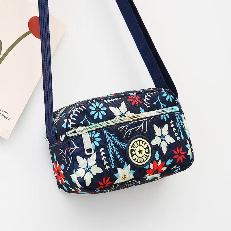 Flower Cloth Shoulder Messenger Bag