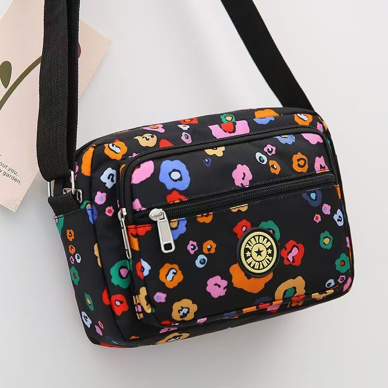 Flower Cloth Shoulder Messenger Bag