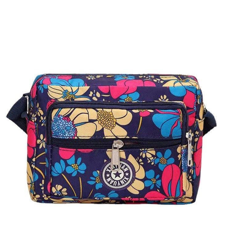 Flower Cloth Shoulder Messenger Bag