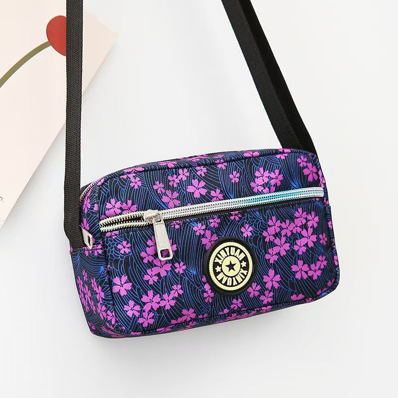 Flower Cloth Shoulder Messenger Bag