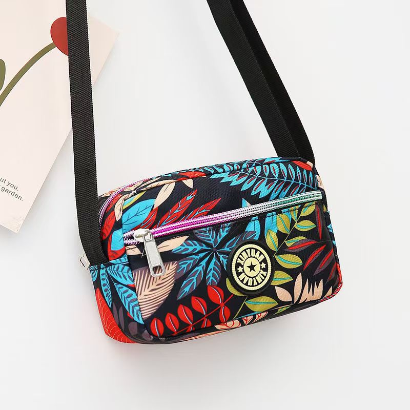 Flower Cloth Shoulder Messenger Bag